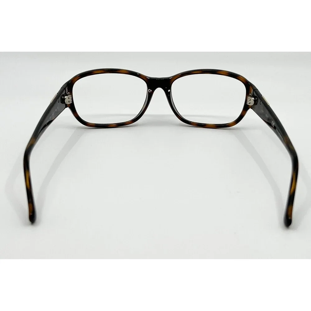 Guess Eyeglasses Women Brown Tortoise GU7265 E13 Rhinestone Logo 56-17-135